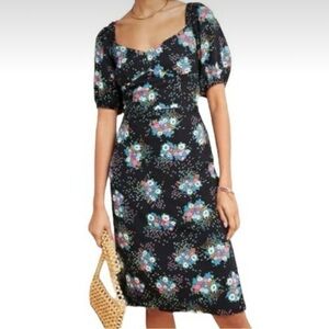 Anthro Floral Dress Scarlettta Sweetheart Neckline, Mini (Plus Size 18)